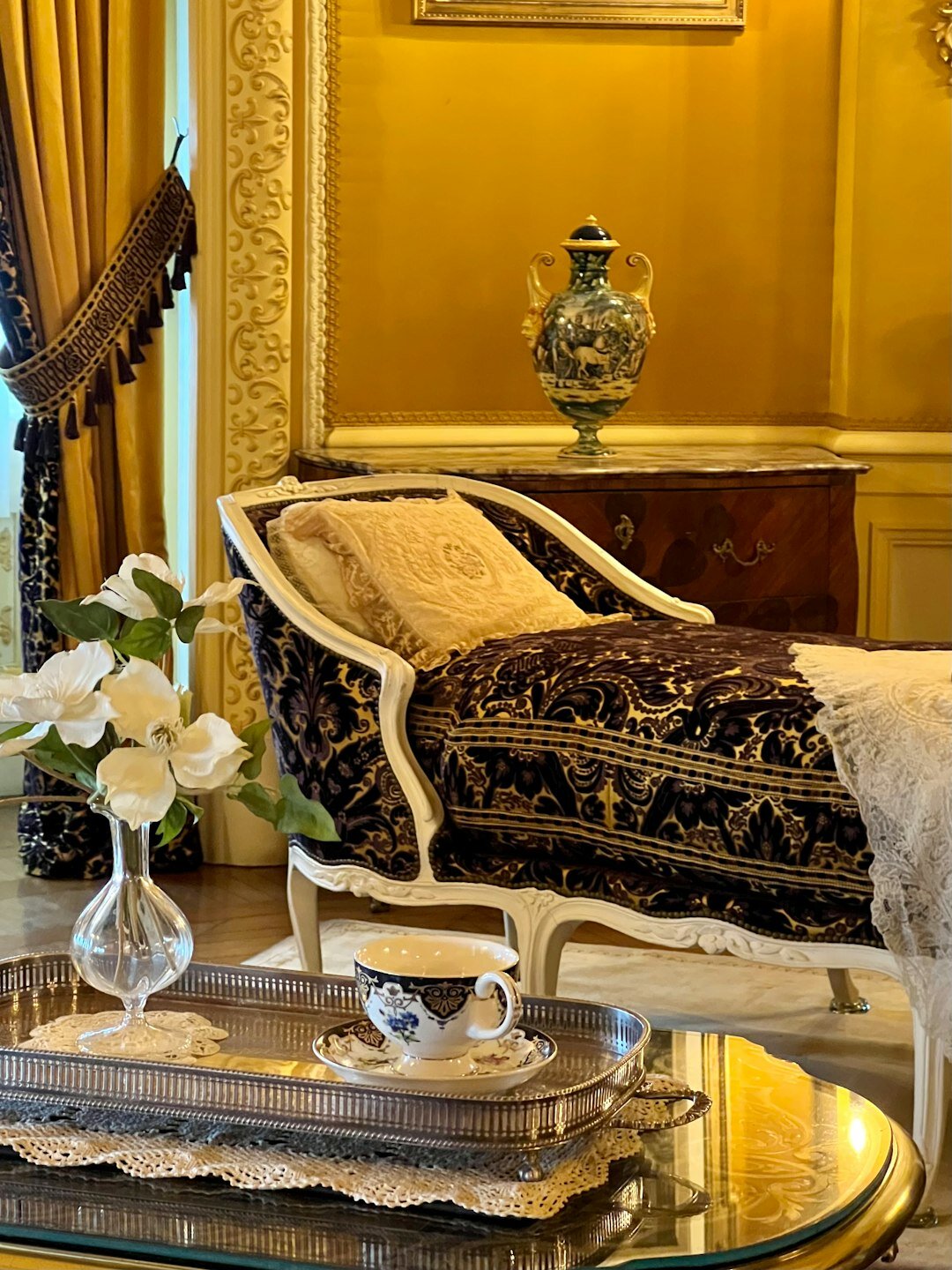 luxury french celebrity home interior