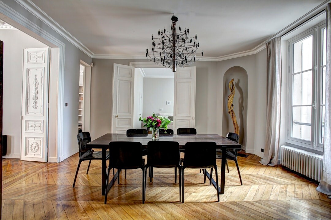 parisian luxury apartment interior